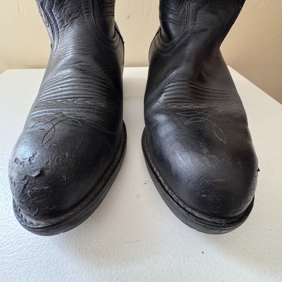 DURANGO FR200 SAFETY TOE BLACK 12” COWBOY WORK BOOTS MEN\'S Size 11 EE main image 5